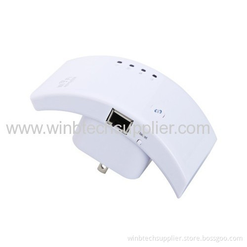 Wireless-n Wifi Repeater 802.11n/b/g Network Router Range Expander 300m 2dbi Antennas Signal Boosters 